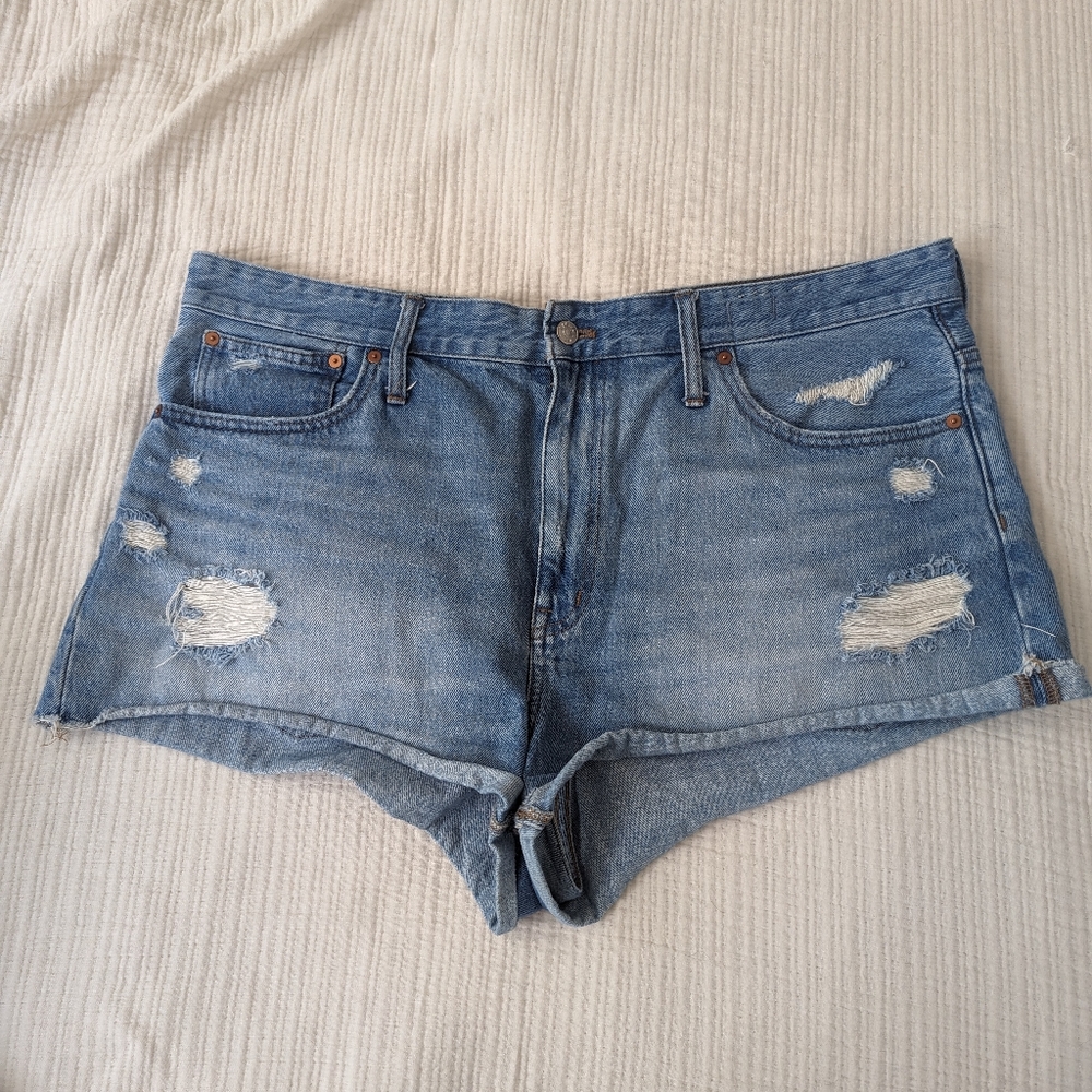 Madewell Relaxed Denim Shorts size 33